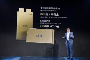 CATLの「凝聚態電池（Condensed Battery）」は、半固体電池の一種