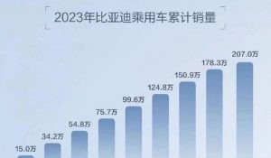 BYD、1-9月累計販売200万台超、トルコ進出も発表