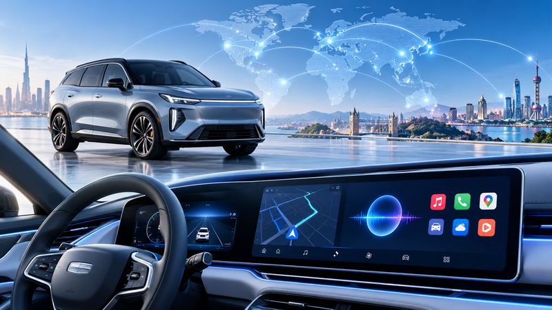 吉利ホールディング、Googleとグローバル戦略提携　Geminiなどの車載サービスを複数ブランドに展開、初搭載車は2027年投入へ